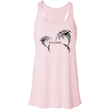 Load image into Gallery viewer, Ladies Dolphins Flowy Racerback Tank