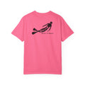 Boat-A-Bing Bottom Time diver garment-dyed cotton boating tee, back print