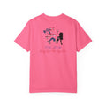 Boat-A-Bing Sirena USA 250 red white and blue limited edition mermaid garment-dyed cotton tee, back print