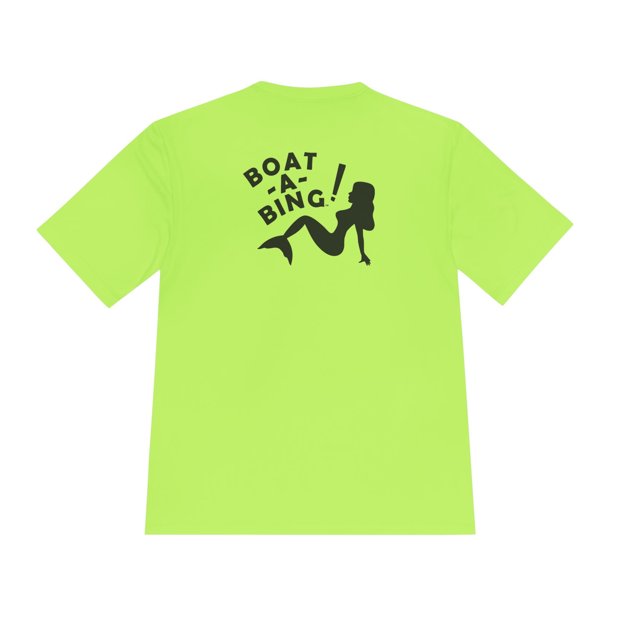 Boat-A-Bing! Sirena moisture-wicking tee, Florida boating apparel since 2002