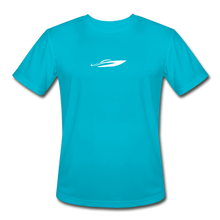 Load image into Gallery viewer, Angry Mahi Moisture Wicking Performance T-Shirt - turquoise