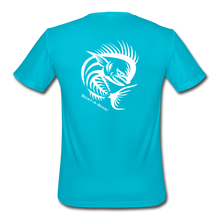 Load image into Gallery viewer, Angry Mahi Moisture Wicking Performance T-Shirt - turquoise