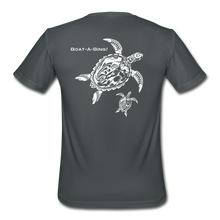 Load image into Gallery viewer, Men’s Moisture Wicking Turtles Performance T-Shirt - charcoal