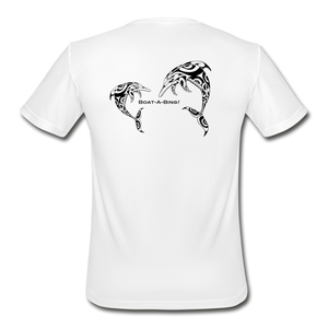 Dolphins Moisture Wicking Performance T-Shirt - white