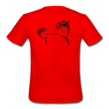 Load image into Gallery viewer, Dolphins Moisture Wicking Performance T-Shirt - red