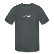 Load image into Gallery viewer, Kids&#39; Dolphins Moisture Wicking Performance T-Shirt - charcoal