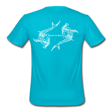 Load image into Gallery viewer, Hammerheads Moisture Wicking Performance T-Shirt - turquoise