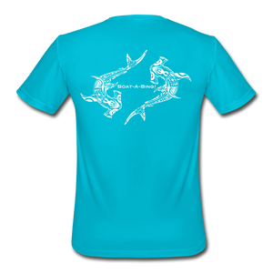Hammerheads Moisture Wicking Performance T-Shirt - turquoise