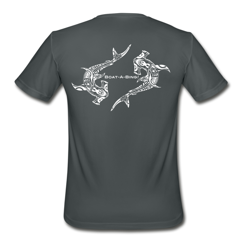 Hammerheads Moisture Wicking Performance T-Shirt - charcoal