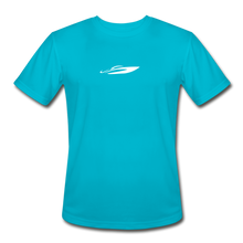 Load image into Gallery viewer, Dolphins Moisture Wicking Performance T-Shirt - turquoise