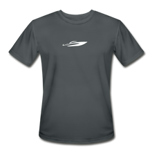 Load image into Gallery viewer, Dolphins Moisture Wicking Performance T-Shirt - charcoal