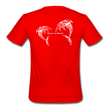 Load image into Gallery viewer, Dolphins Moisture Wicking Performance T-Shirt - red