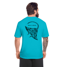 Load image into Gallery viewer, StingRay Moisture Wicking Performance T-Shirt - turquoise