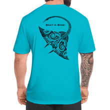 Load image into Gallery viewer, StingRay Moisture Wicking Performance T-Shirt - turquoise
