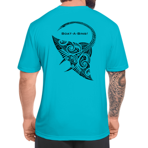 StingRay Moisture Wicking Performance T-Shirt - turquoise
