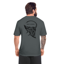 Load image into Gallery viewer, StingRay Moisture Wicking Performance T-Shirt - charcoal