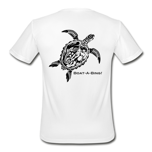 Turtle Moisture Wicking Performance T-Shirt - white