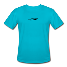 Load image into Gallery viewer, Turtle Moisture Wicking Performance T-Shirt - turquoise