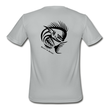 Load image into Gallery viewer, Angry Mahi Moisture Wicking Performance T-Shirt - silver