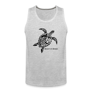 Turtle Men's Tank - heather gray