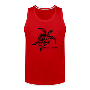 Turtle Men's Tank - red