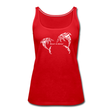 Load image into Gallery viewer, Women’s DolphinsPremium Tank Top - red