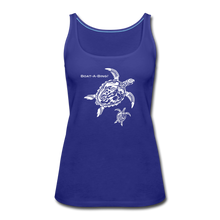 Load image into Gallery viewer, Women’s Turtles Premium Tank Top - royal blue