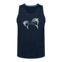 Load image into Gallery viewer, Dolphins Men&#39;s Tank - deep navy